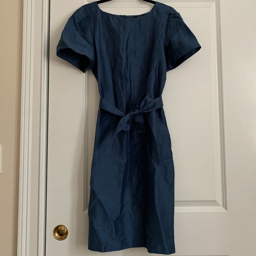 Max Mara Weekend bow tie sheath dress